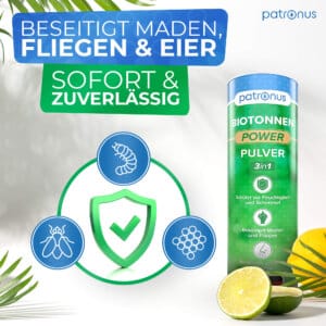 Wirkung der Patronus Biotonnen Power Pulver