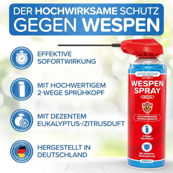 wespenspray terrasse