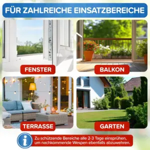 wespenspray gegen wespennest