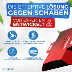 Die Effektivität der Schabenfalle