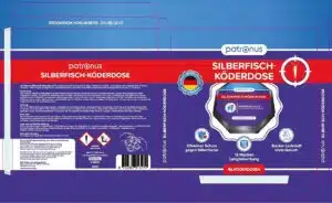 Patronus Silberfisch Köderdose Produkthinweise