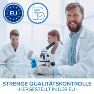 Bild mit dem Siegel der Qualitätskontrolle der EU