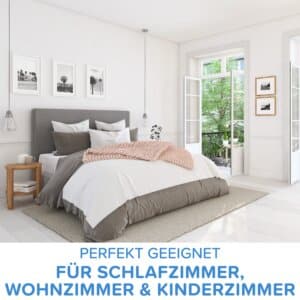 Bild eines Schlafzimmers ohne Bettwanzen