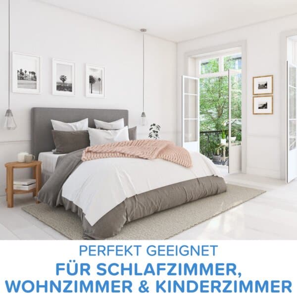 Bild eines Schlafzimmers ohne Bettwanzen