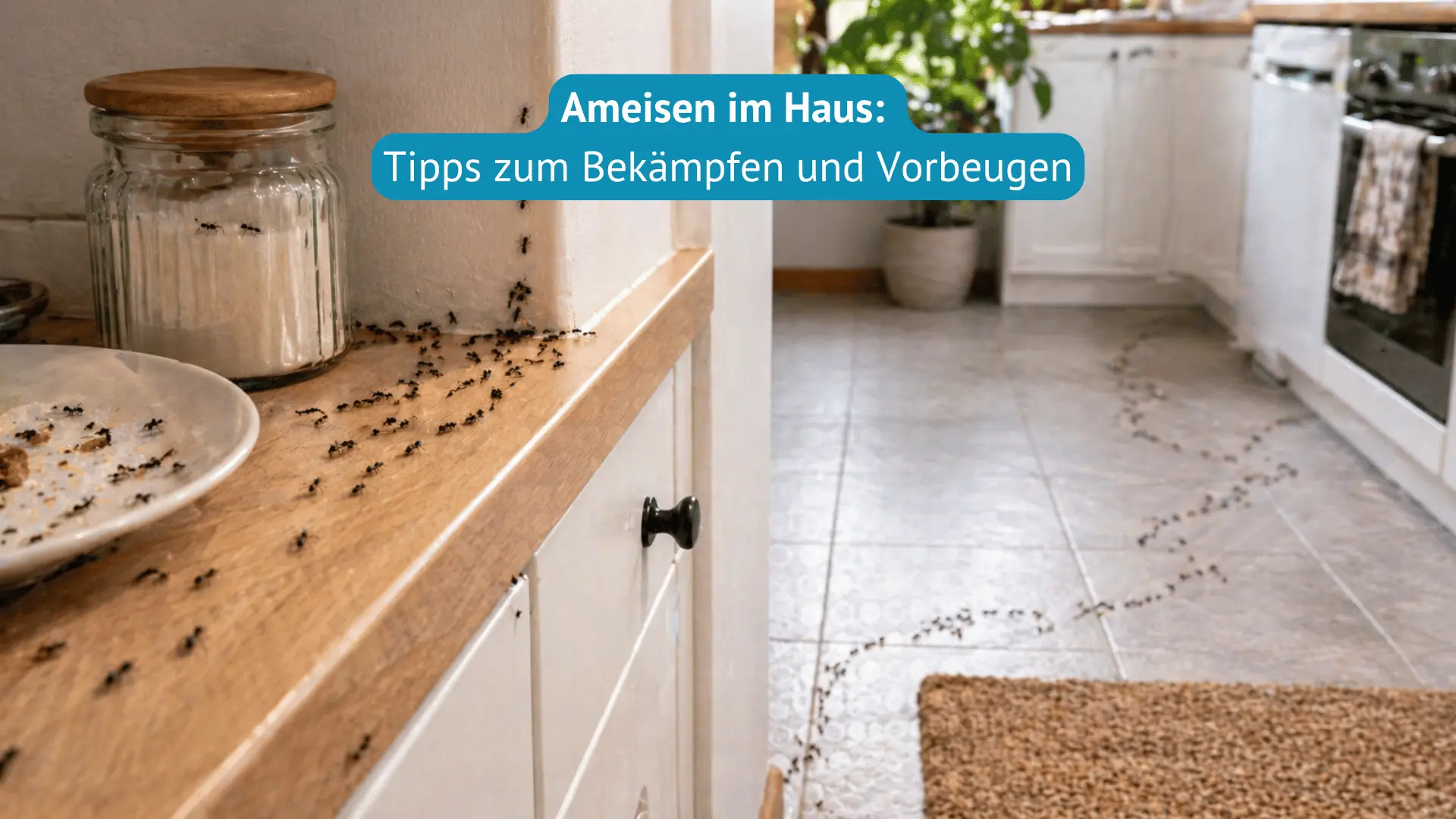 ameisen im Haus bekämpfen