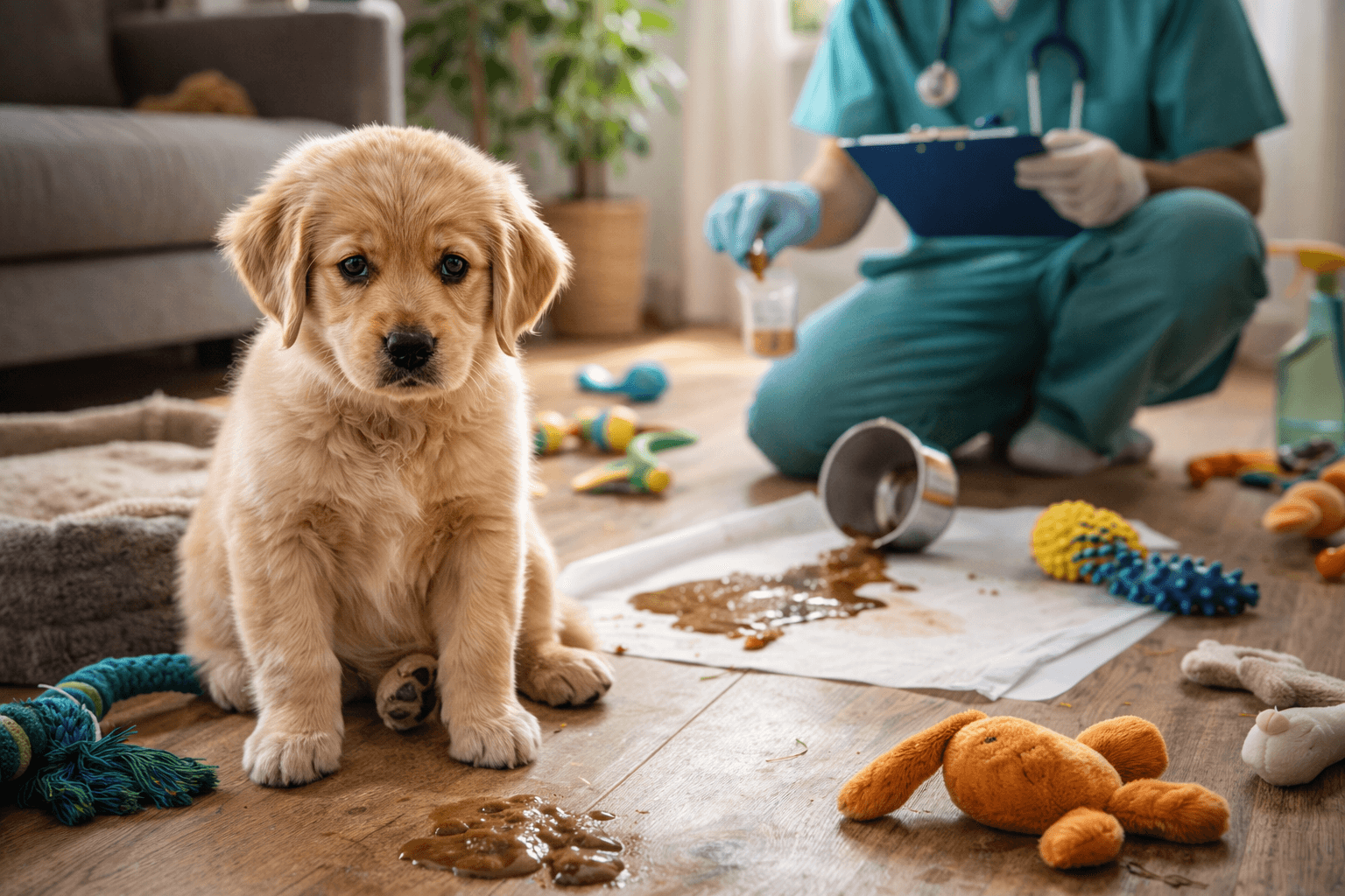 hygiene protokoll so beseitigst du die parasiten endgültig-giardien beim welpen