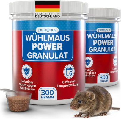 Patronus Wühlmaus Power Granulat - 2 Stück