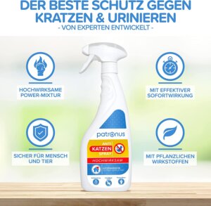 Vorteile des Katzensprays