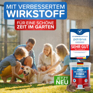 Patronus Wühlmaus Power Granulat