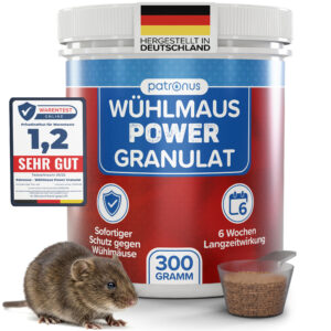 Patronus Wühlmaus Power Granulat