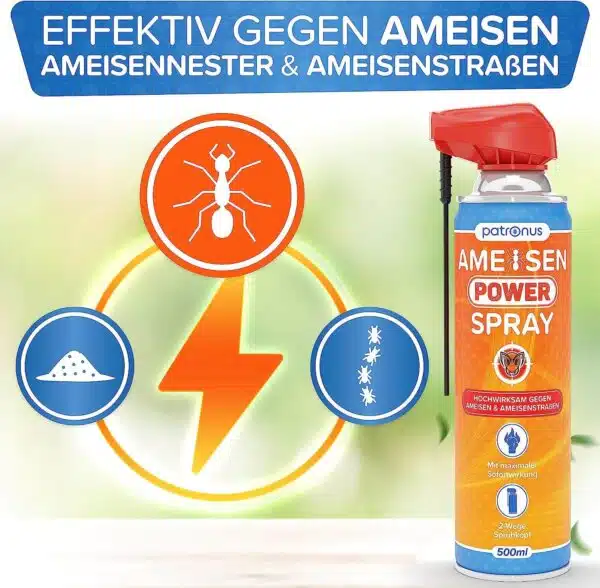 Effektivität des Ameisen Sprays
