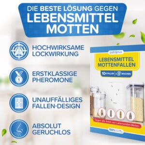 Vorteile der Lebensmottenfallen
