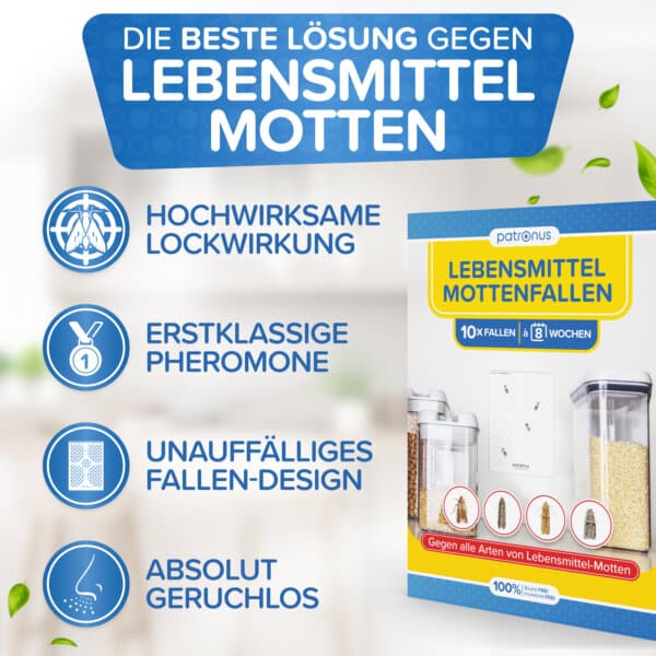 Vorteile der Lebensmottenfallen