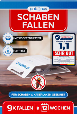Patronus Schabenfalle - 9 Stück