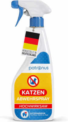 Katzen-Abwehrspray gegen Urinieren & Kratzen 500ml