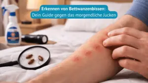 erkennen von bettwanzenbissen