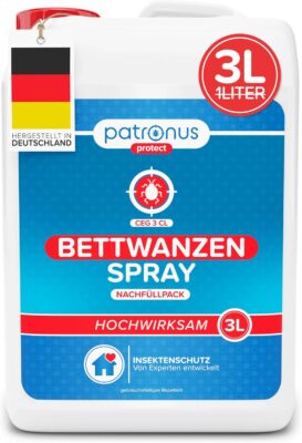 Patronus Bettwanzen Spray - 3 Liter