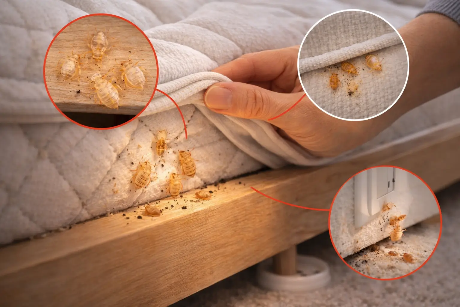 schritt 3 ausschlussverfahren verwechslungen vermeiden-bettwanzen häutungsstellen erkennen