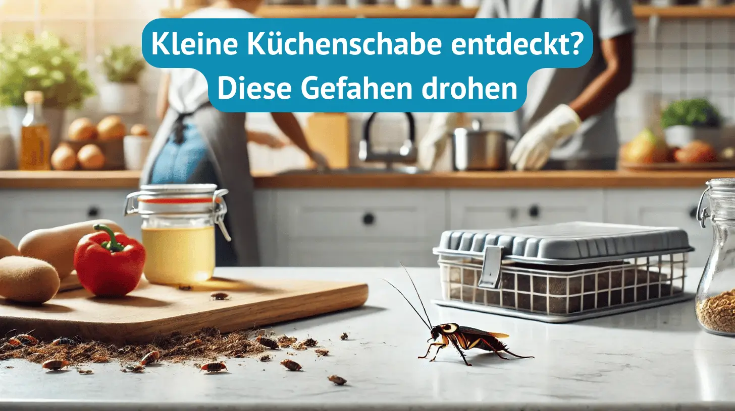 Kleine Küchenschabe entdeckt? Diese Gefahen drohen (Titel)