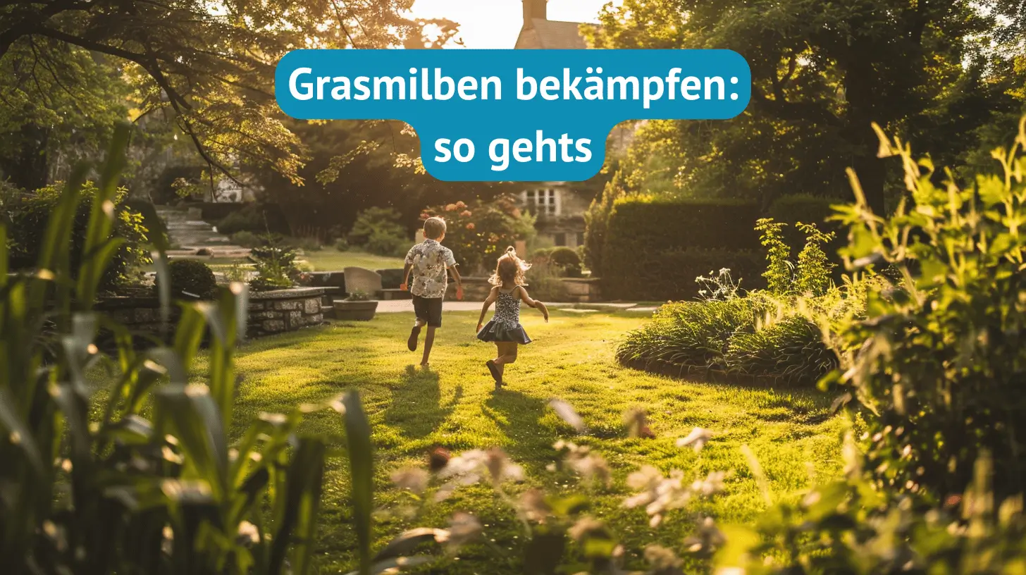 Grasmilben bekämpfen