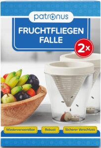 Fruchtfliegenfalle 2x