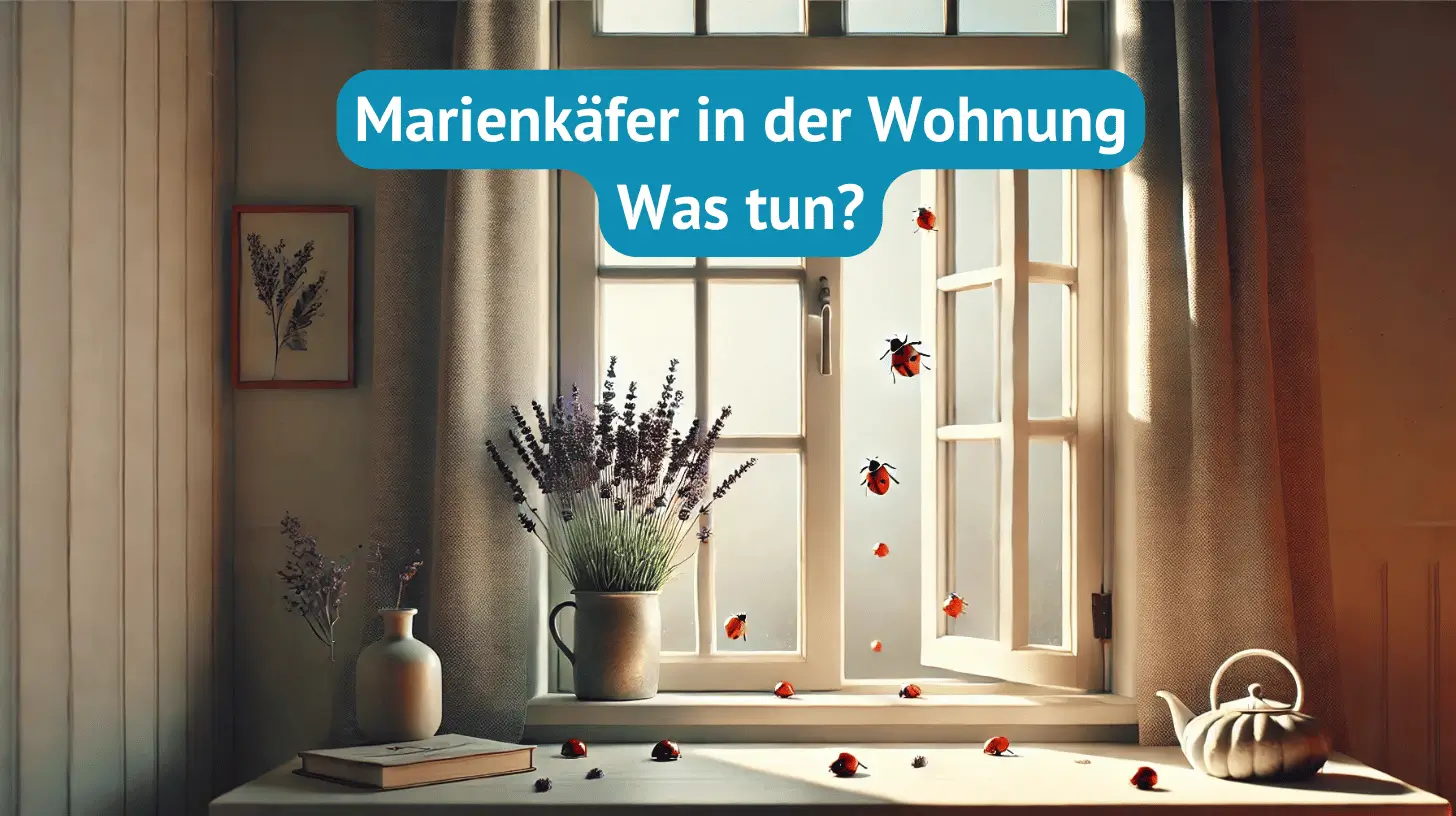 Marienkäfer in der Wohnung