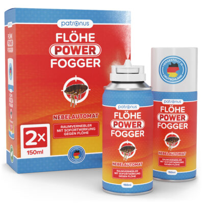 Patronus Flöhe Power Fogger - 2 x 150 ml