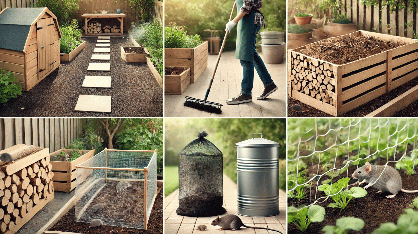 Mäuse im Garten schlimm vorbeugen