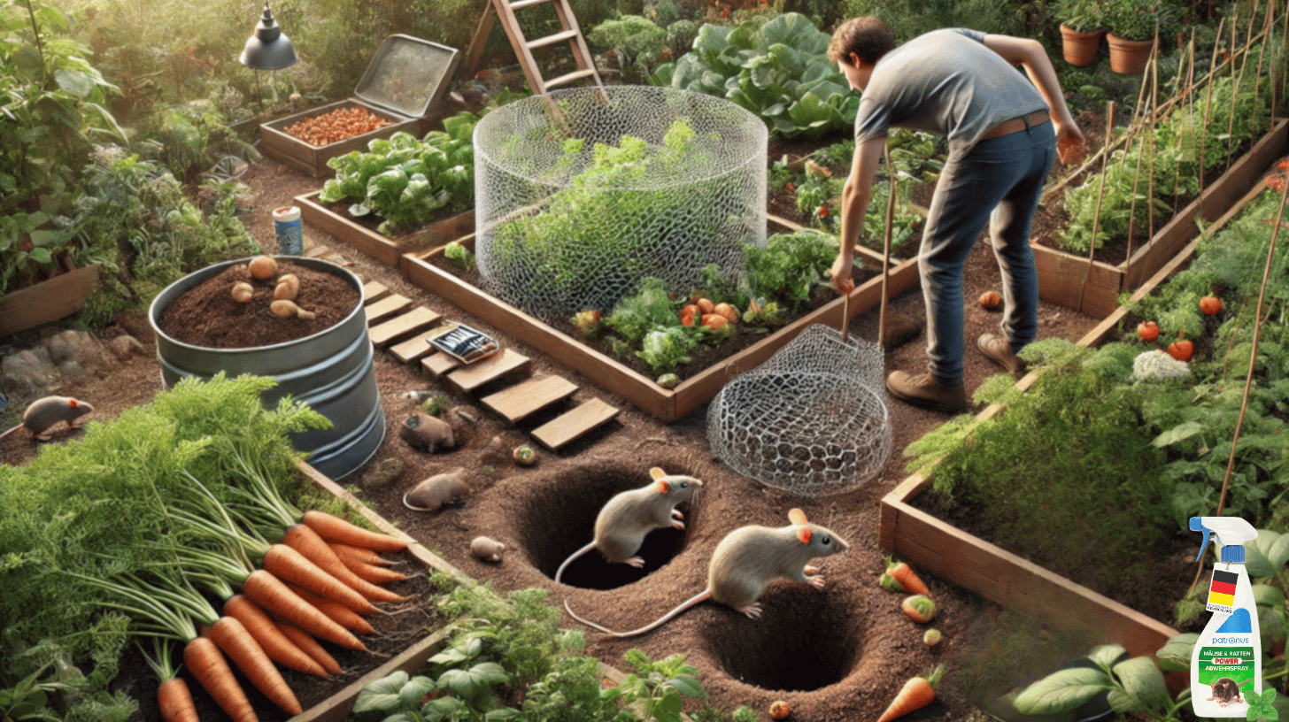 Mäuse im Garten was du sofort tun musst