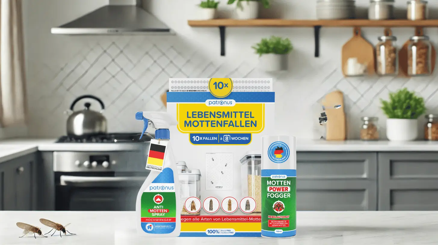 Motten Larven in der Küche Anti Motten Produkte