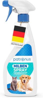 Milbenspray für Hunde und Katzen 500 ml