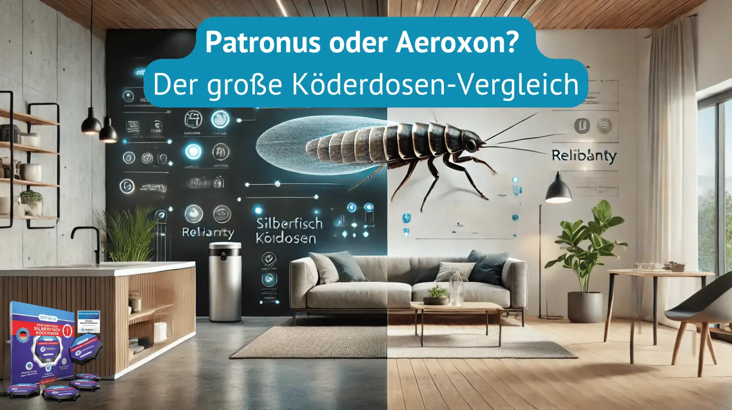 Patronus oder Aeroxon Silberfisch Köderdose