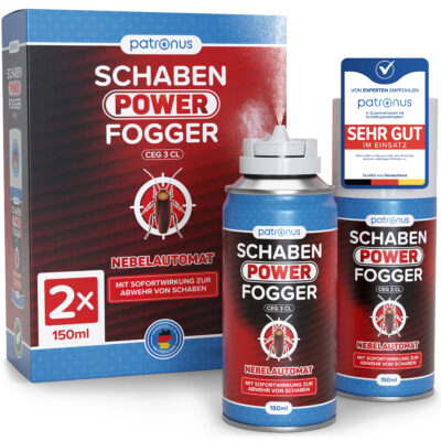 Patronus Schaben Power Fogger - 2 x 150 ml