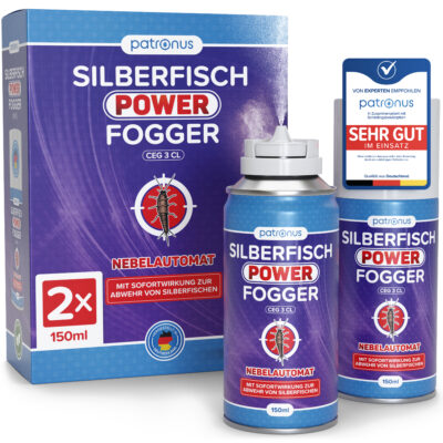 Patronus Silberfisch Power Fogger - 2 x 150 ml