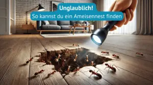 unglaublich so kannst du ein ameisennest finden