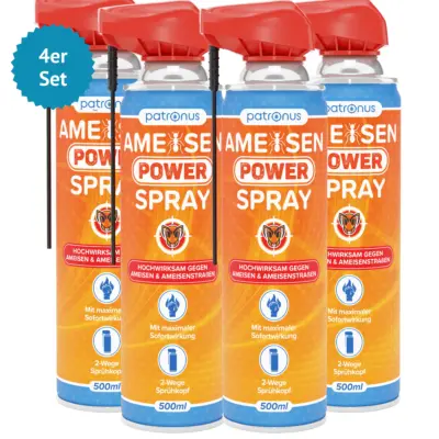 4er Set Ameisen Powerspray