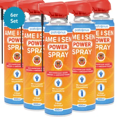6er Set Ameisenpowerspray