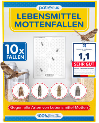 Patronus Lebensmittelmotten Falle - 10 Stück