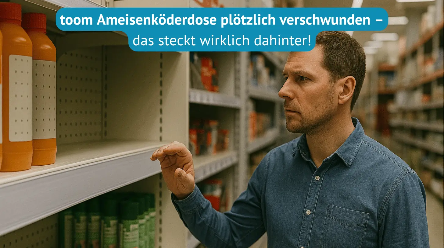 toom ameisenköderdose plötzlich verschwunden-das steckt wirklich dahinter