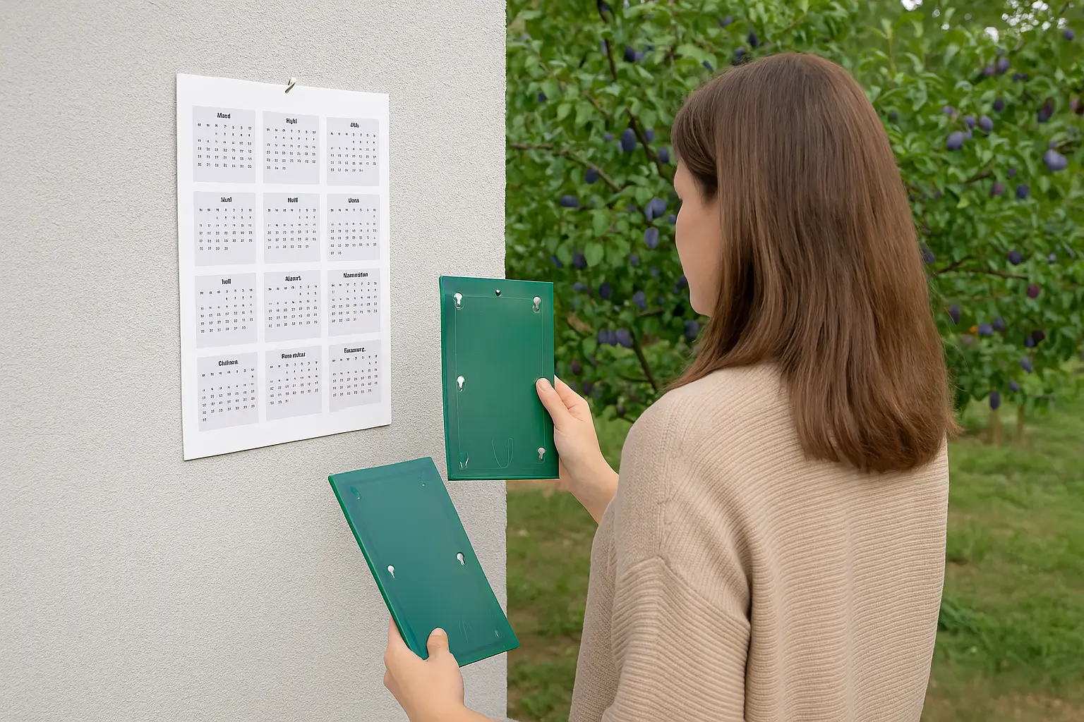 vorbeugen mit plan Jahreskalender zur bekämpfung pflaumenwickler