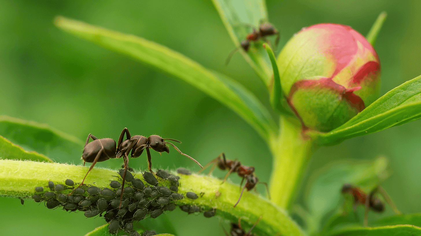 ameisen an pflanzen