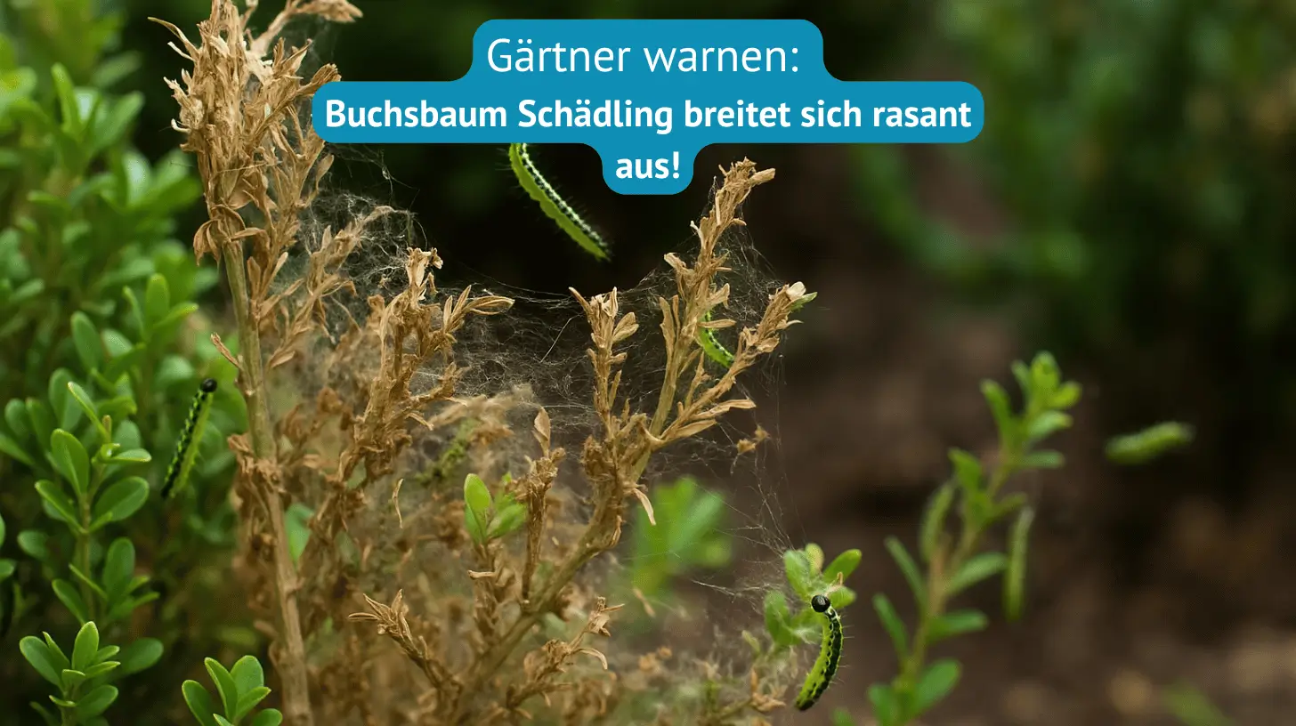 gärtner warnen buchsbaum schädling breitet sich rasant aus