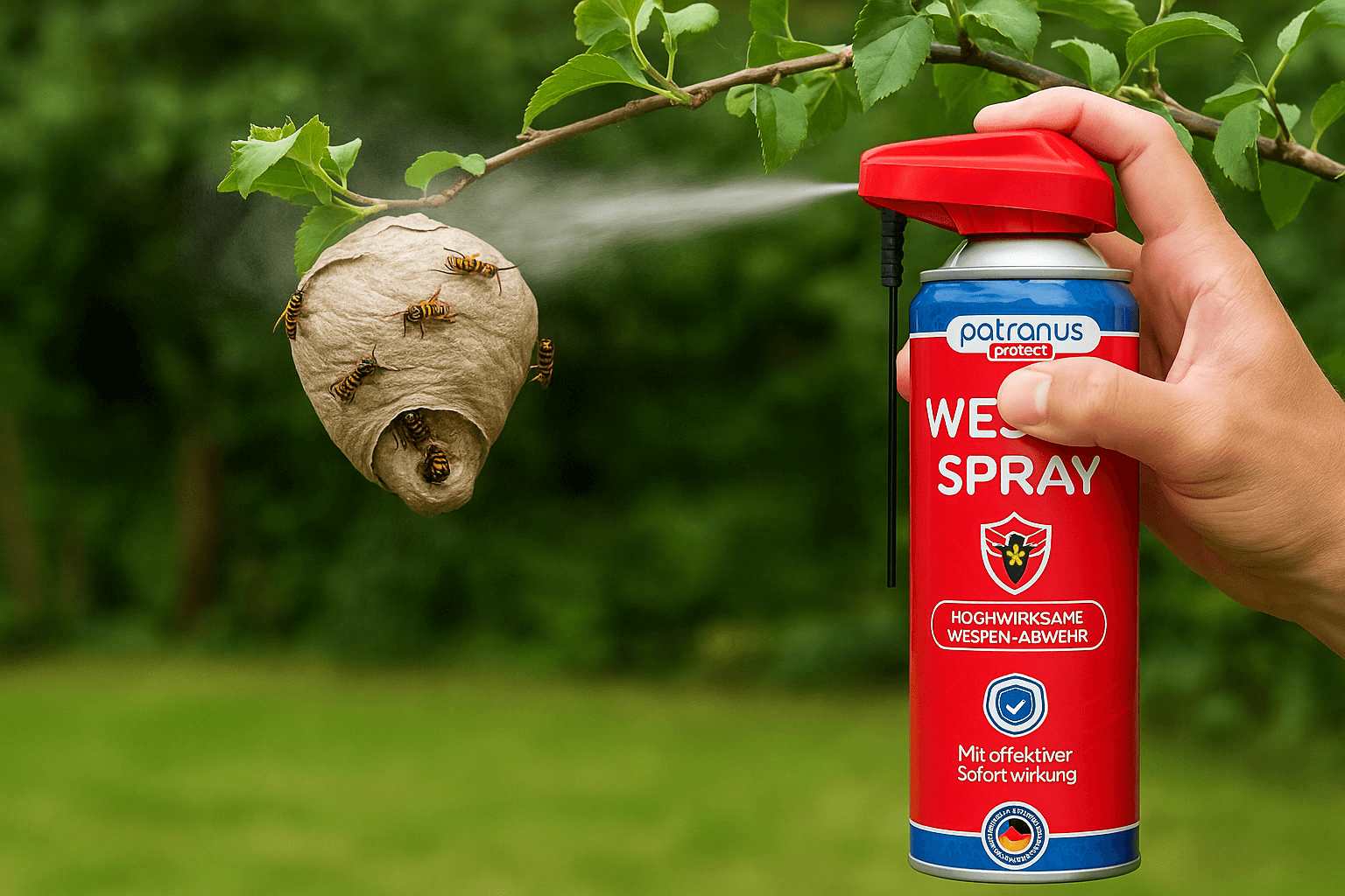 wespenplagen im garten wie du mit einer überpopulation umgehst-wespen blattläuse