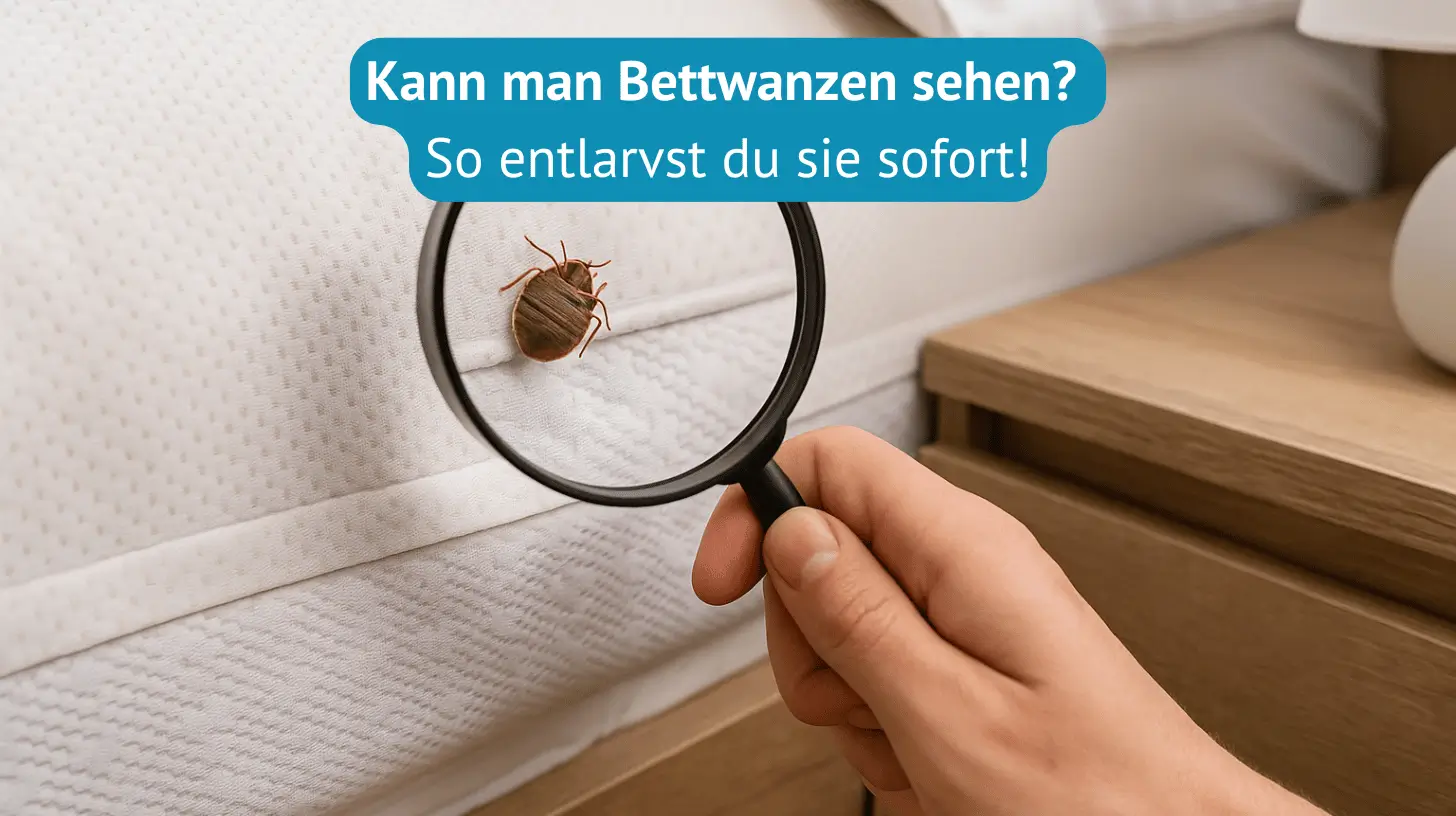 kann man bettwanzen sehen