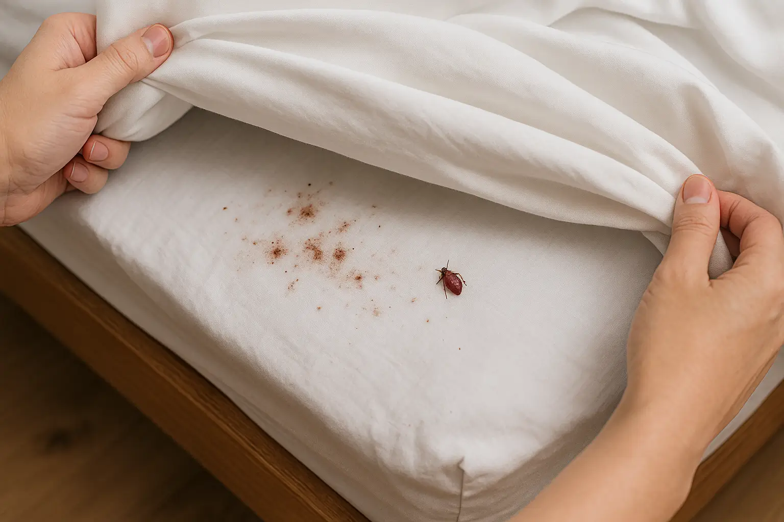 weitere warnsignale am morgen-wie sehen bettwanzen aus
