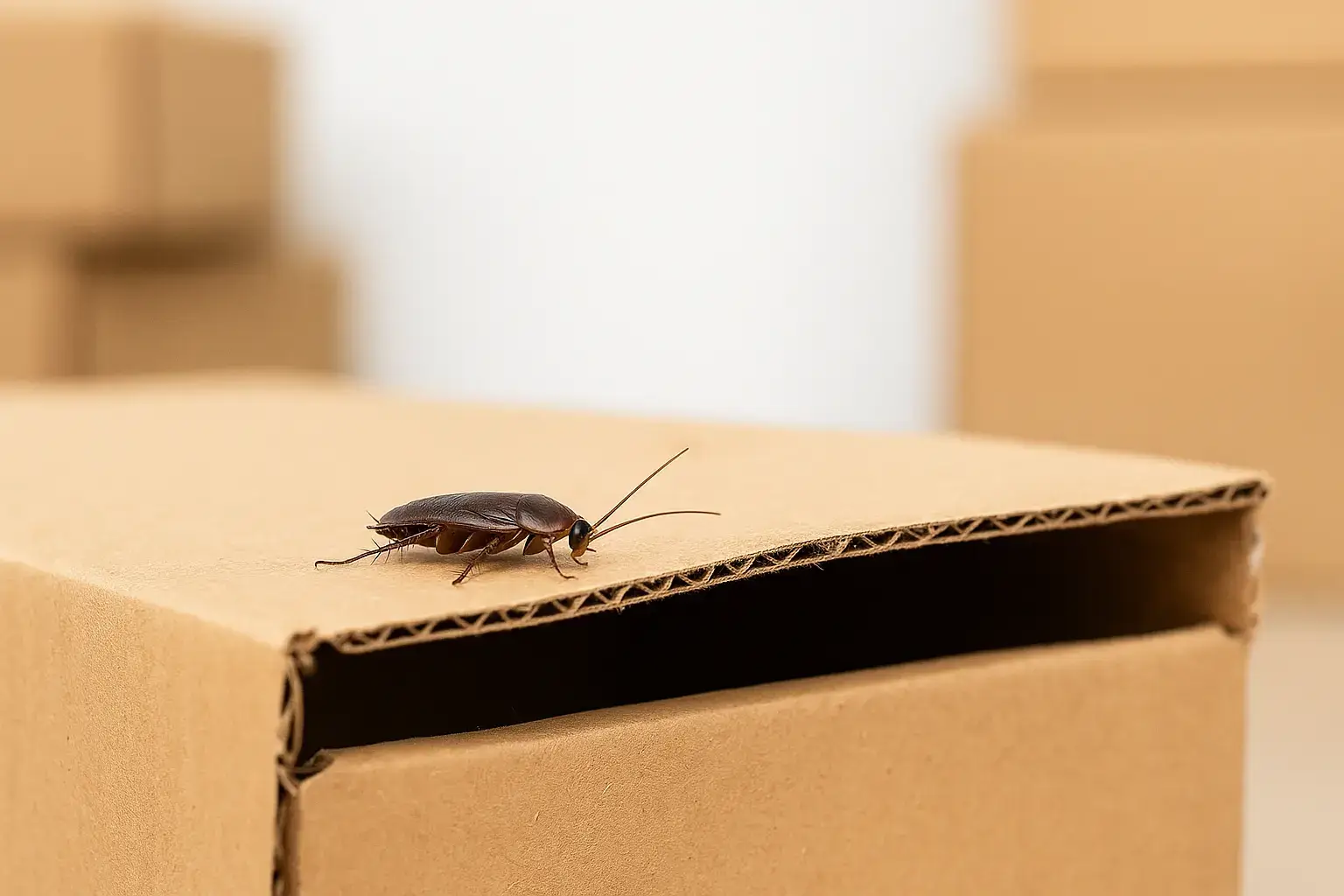 wie mini kakerlaken in der wohnung gelangen