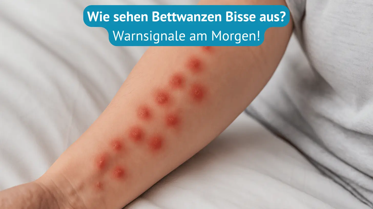 wie sehen bettwanzen bisse aus
