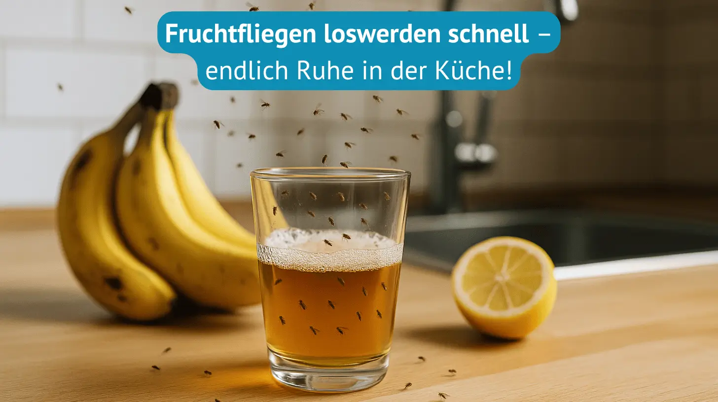 fruchtfliegen loswerden schnell