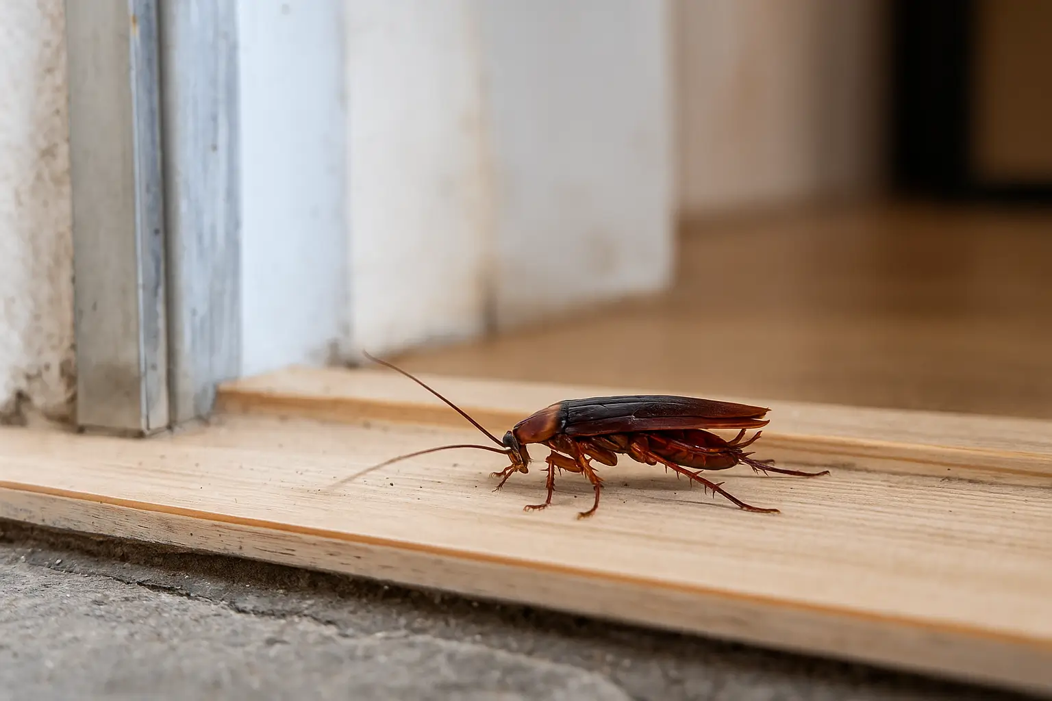 so kommen australische schaben ins haus