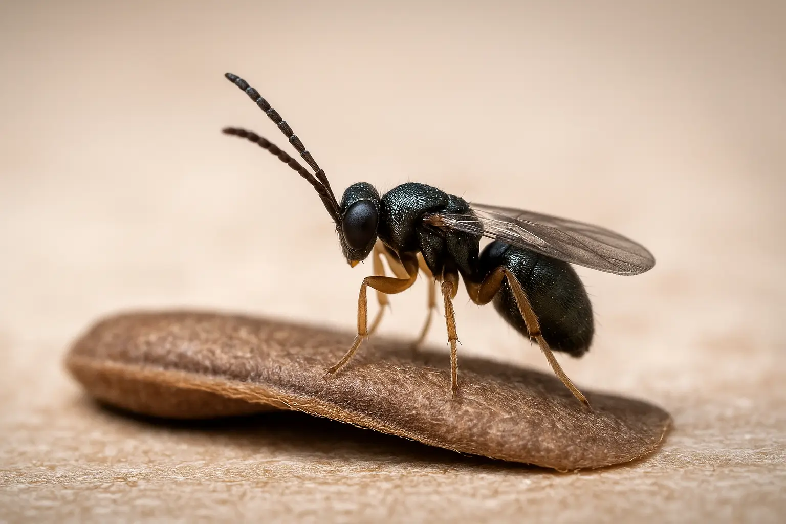 was passiert mit den schlupfwespen danach-schlupfwespen gegen kleidermotten